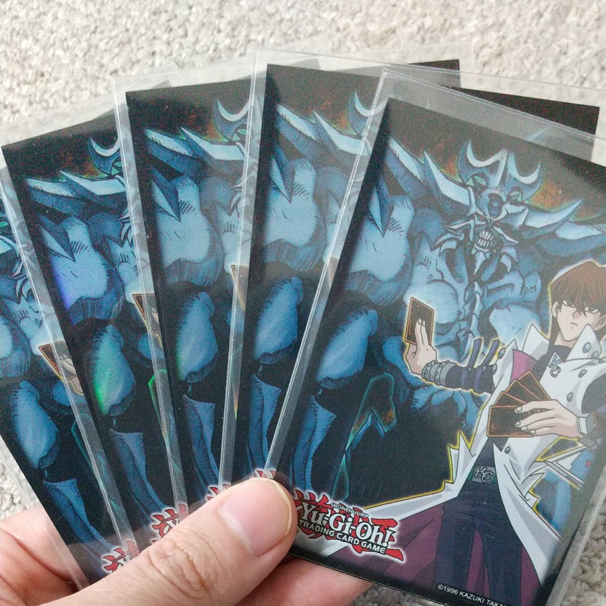 遊戯王 海馬瀬人 & オベリスクの巨神兵 スリーブ デュエリスト