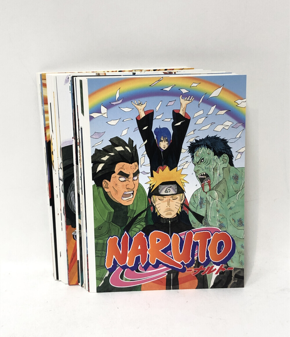 Yahoo!オークション - ポストカード NARUTO コミックスカバー全巻 75枚