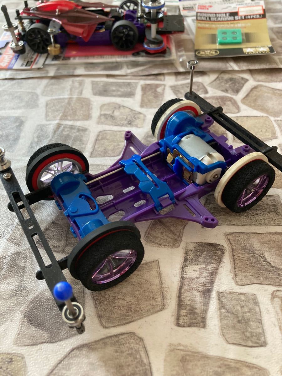 ミニ四駆 カスタム フラット 井桁 VSシャーシ 完成品｜Yahoo!フリマ