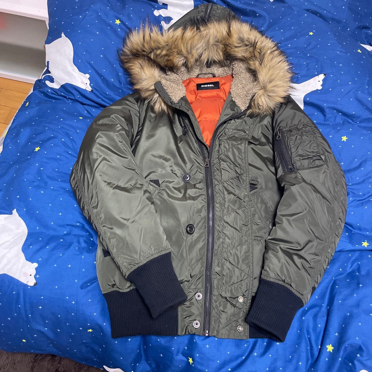 DIESEL(ディーゼル) N-2B / フライトジャケット / カーキ / ミリタリー