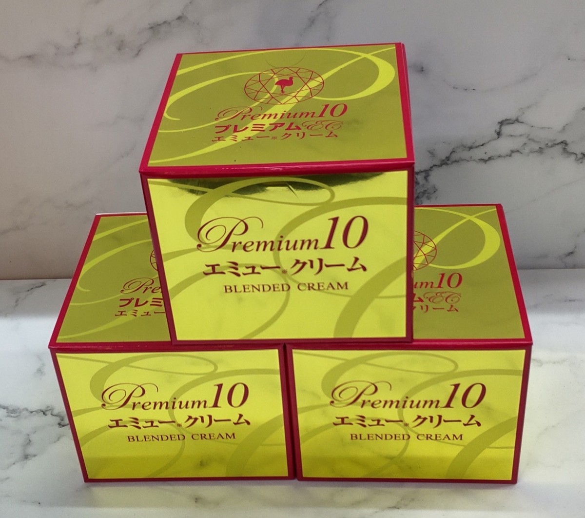 お得なおまけ付き】 プレミアム10 エミュークリーム 150g 3個