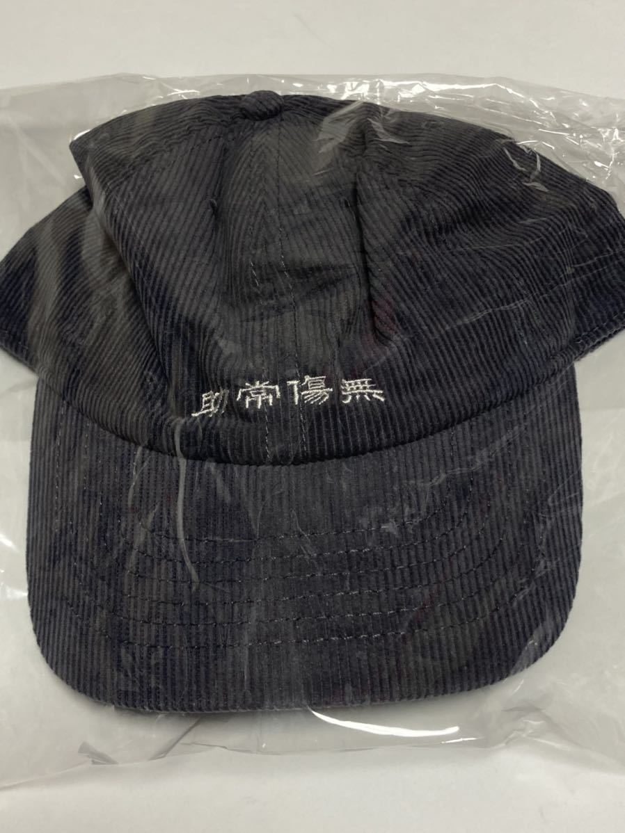新品 藤井風 公式グッズ 助常傷無 グレーgray刺繍キャップ帽子 限定