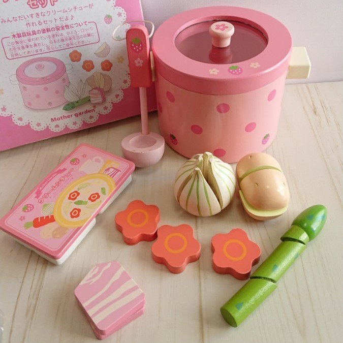 マザーガーデン クリームシチューセット 野いちご おままごと｜Yahoo