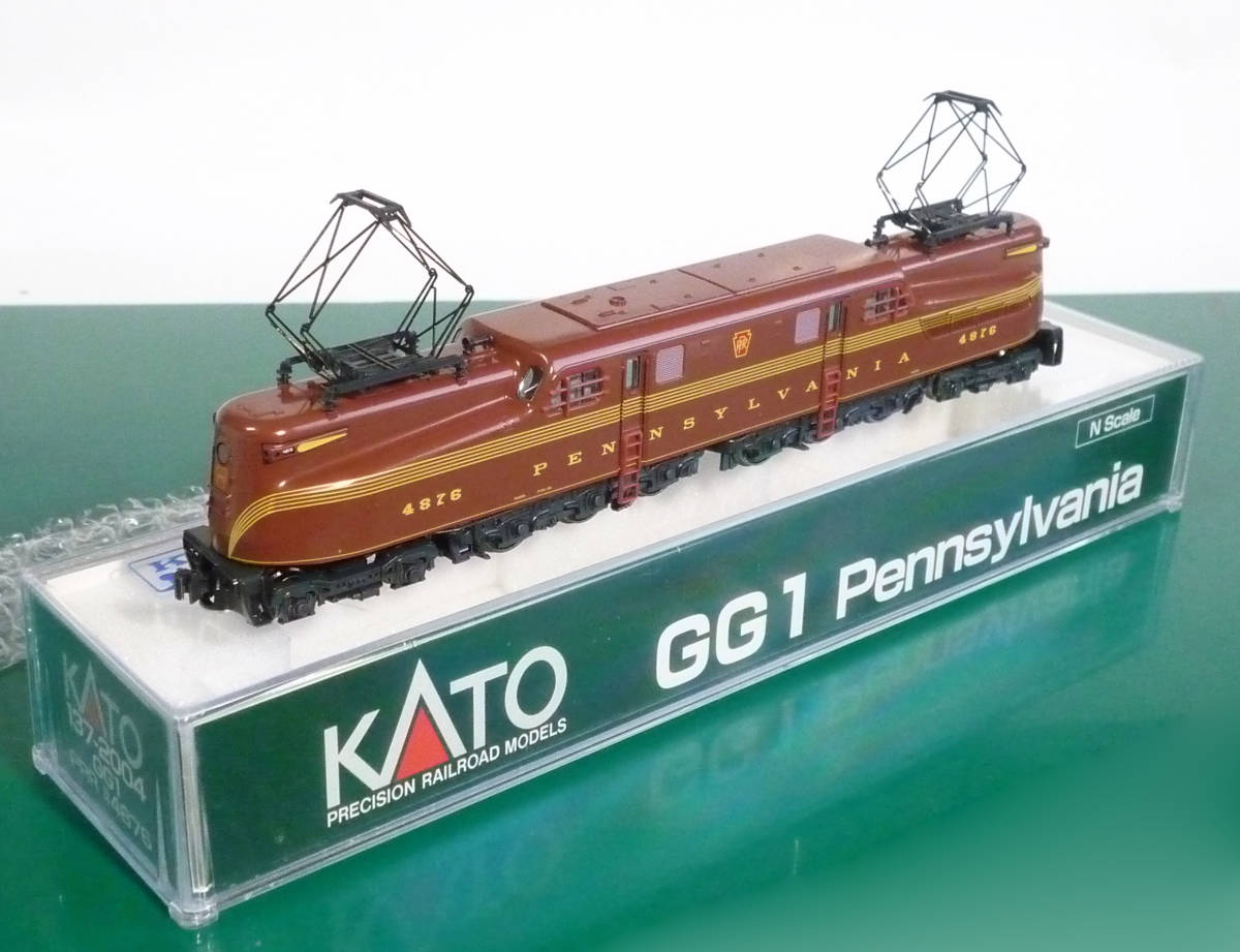 Yahoo!オークション - N-「PRR(ペンシルバニア鉄道) GG1 #4876(動力車