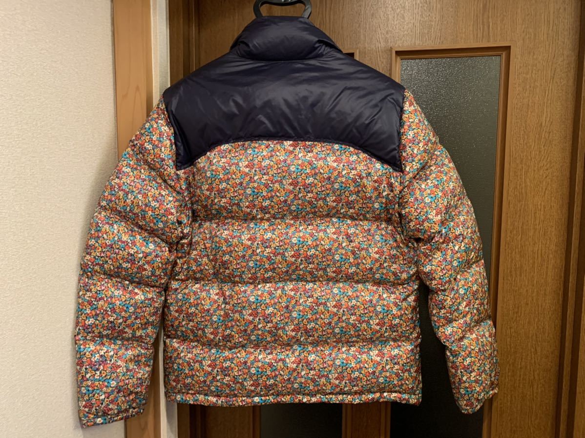 美品】 ノースフェイス パープルレーベル リバティ社製花柄クロス