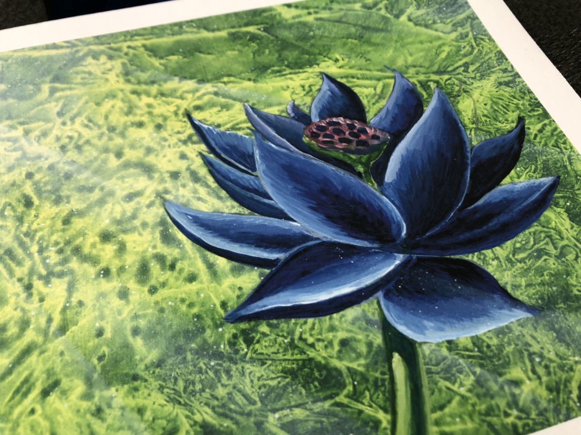 MTG Black Lotus ブラックロータス アートプリント｜Yahoo!フリマ（旧