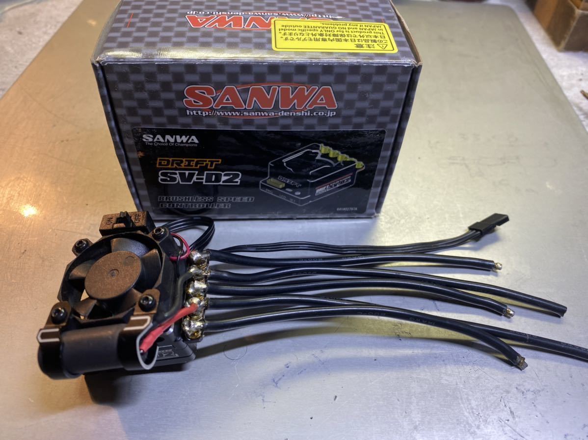 Yahoo!オークション - 美品 SANWA サンワ ESC SV-D2 ドリフト用スピー