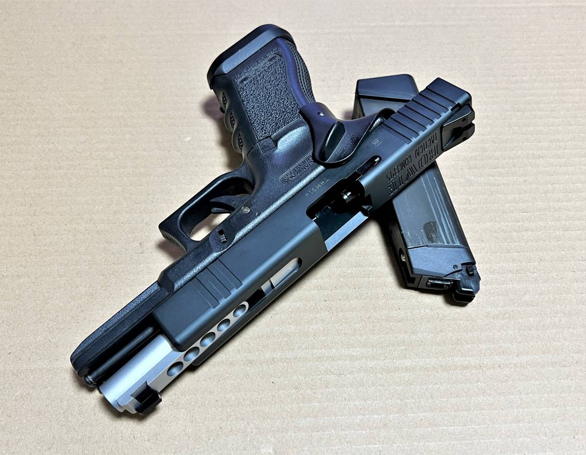 CO2化カスタム 東京マルイ製グロック17 Gen 3 ハイブリッドスライド
