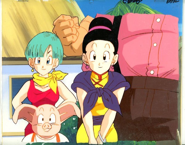 Yahoo!オークション - ドラゴンボール セル画 チチ ブルマ ウーロン