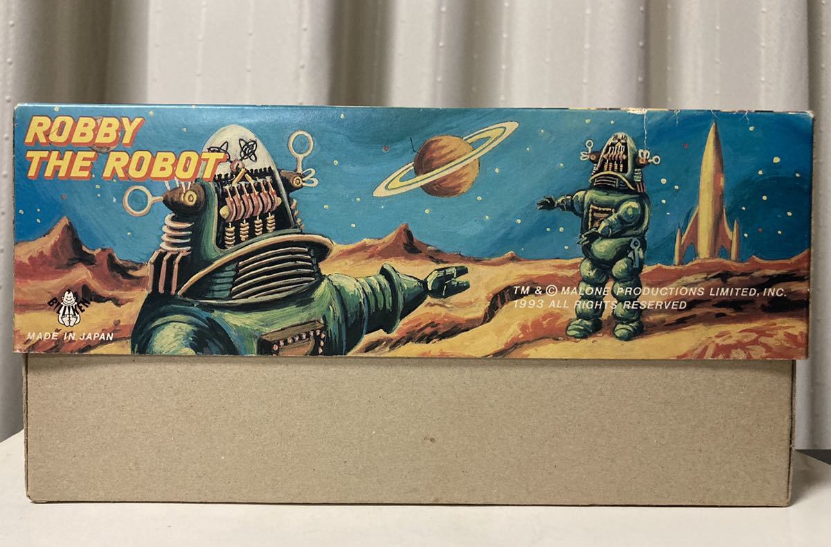 Yahoo!オークション - ブリキ「ロビー・ザ・ロボット」ビリケン商会『