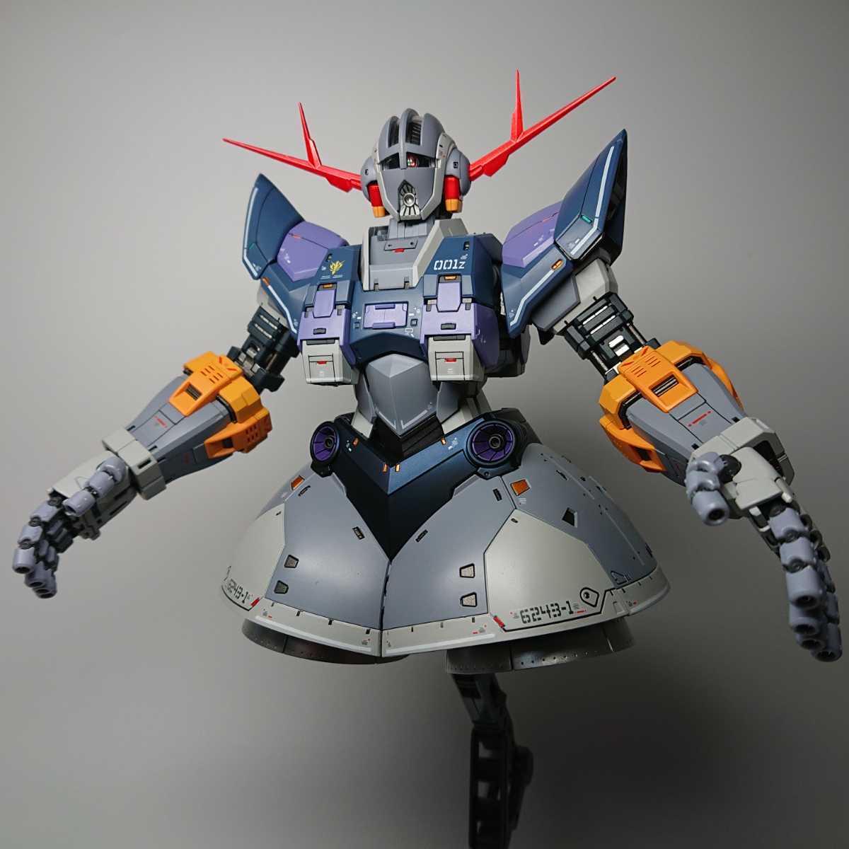 Yahoo!オークション - 完成品 塗装 改修済み RG 1/144 ジオング 機動戦