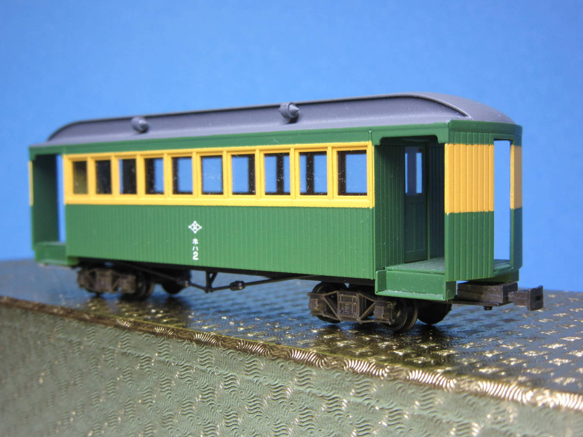 Yahoo!オークション - HOe 1/87 9mm 乗工社 井笠鉄道 ホハ2 メーカー完