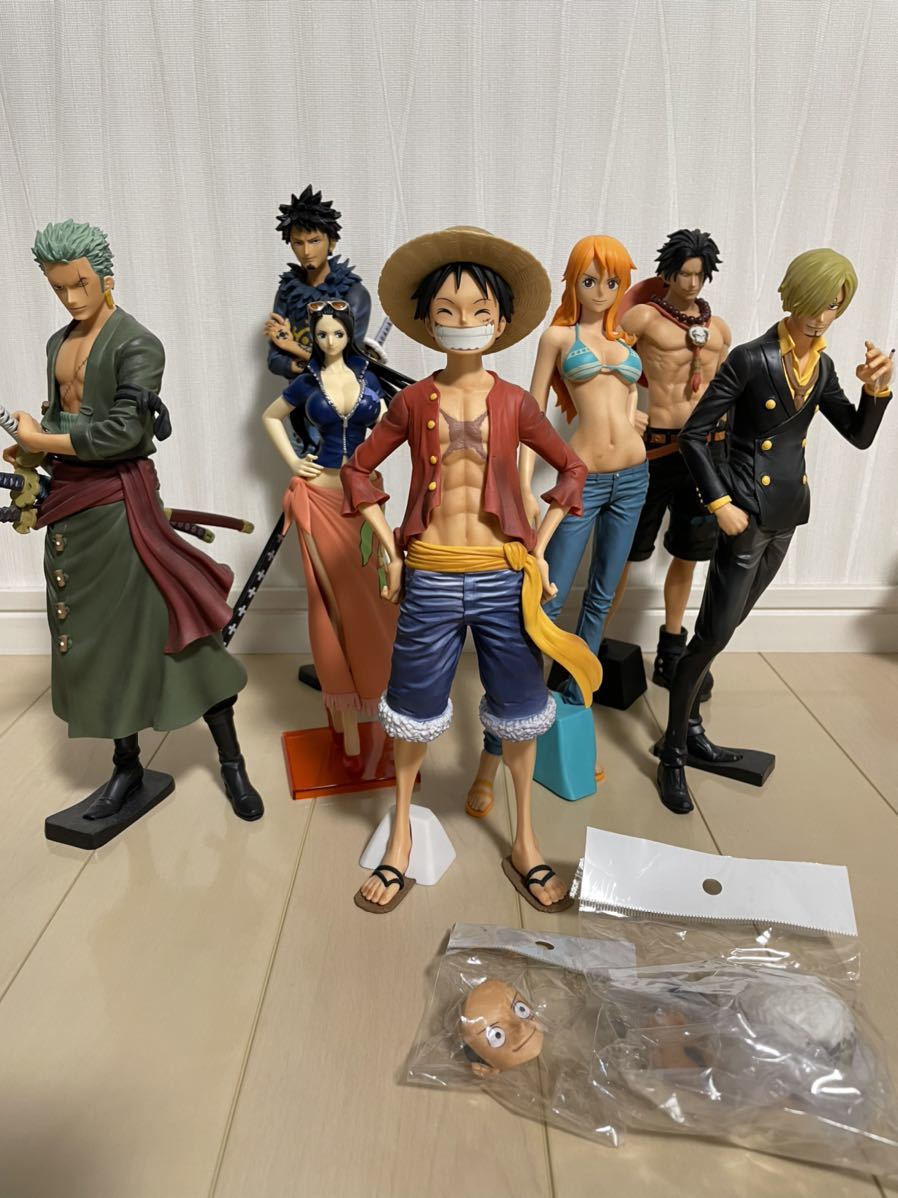 Grandista ワンピース フィギュア 全6種 ルフィ ゾロ サンジ ロー