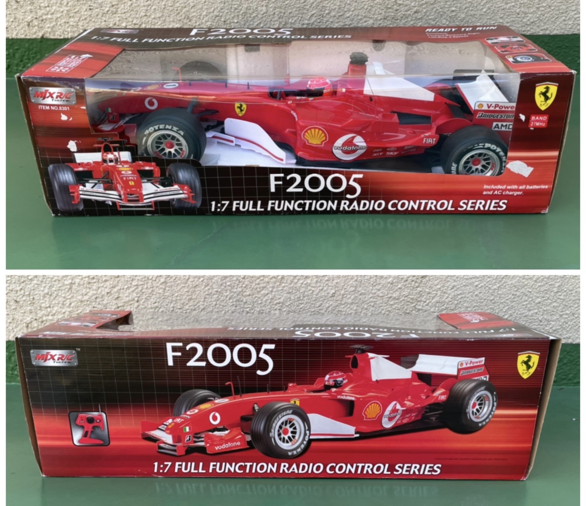 Yahoo!オークション - 2D RC ラジコン MJX 1/7スケール F2005 フェラー