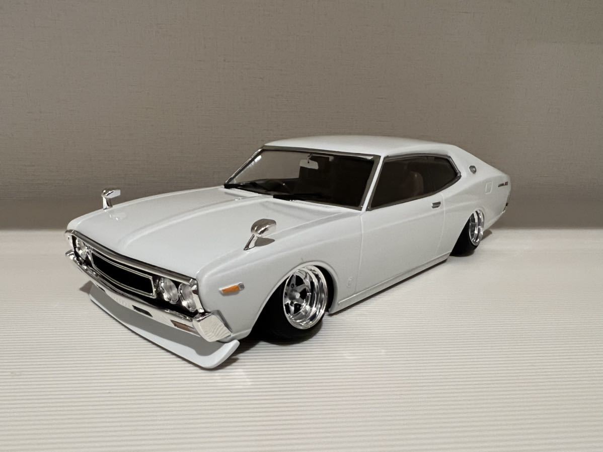 Yahoo!オークション - 1/24 アオシマ 日産 130ローレル SGXブタケツ 旧