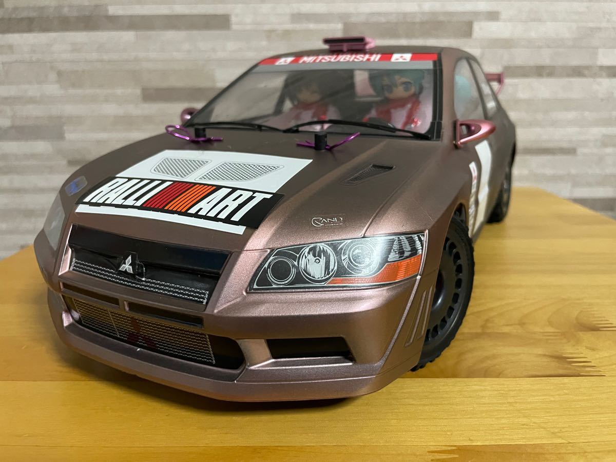 タミヤ 三菱 ランサー エボリューション Ⅶ 1/10 ラジコン カー ボディ