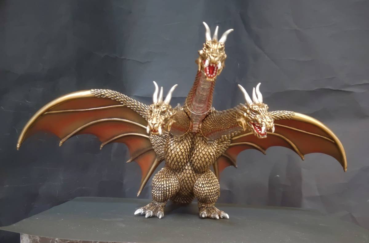 Yahoo!オークション - ゴジラ怪獣ソフビ 魏怒羅 リペイント完成品