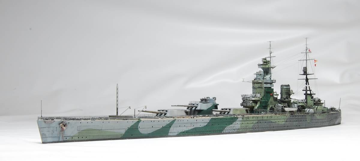 Yahoo!オークション - 1/700 戦艦 ネルソン 精密塗装完成品