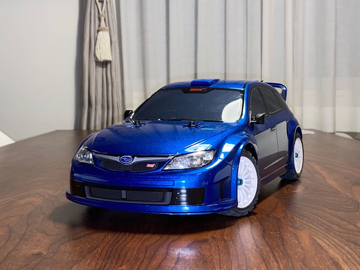 タミヤ スペア ボディ スバル インプレッサ WRC 2008 塗装済完成品 電