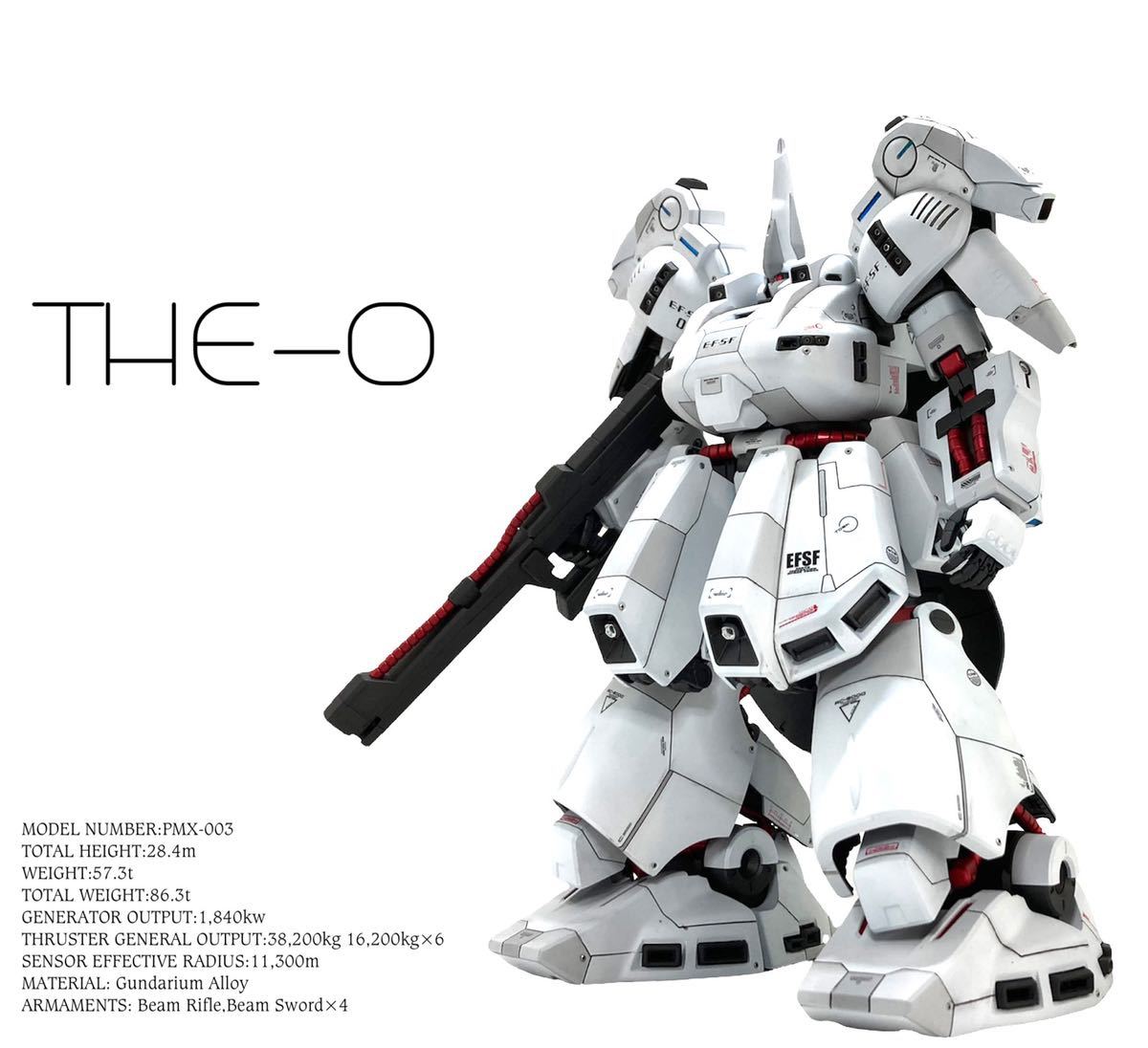 Yahoo!オークション - MG ジ・O 塗装完成品 【機動戦士Zガンダム THE-O