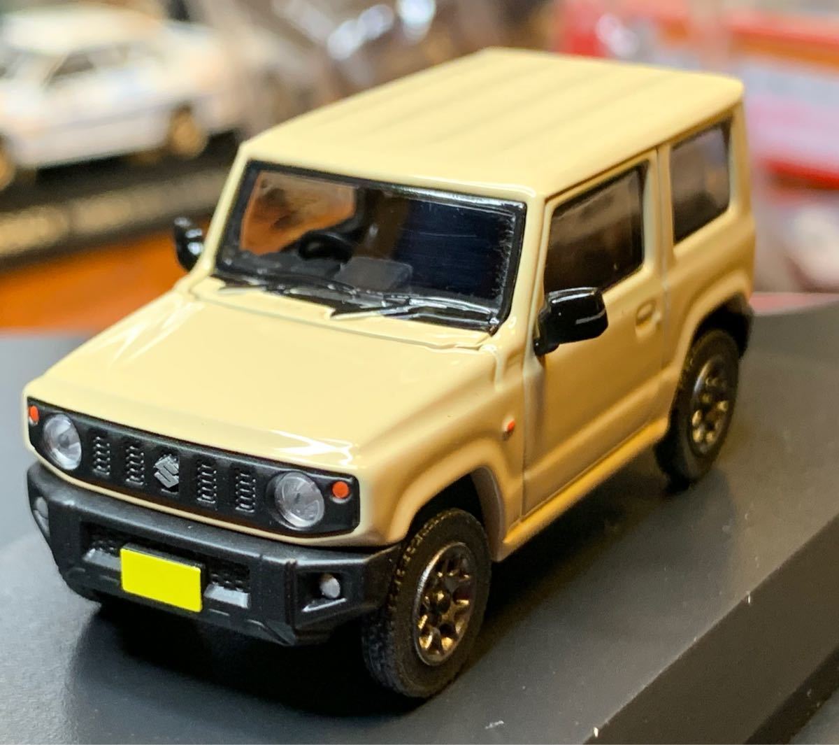 CARトップ 京商 スズキ ジムニー 1／64 シフォンアイボリー