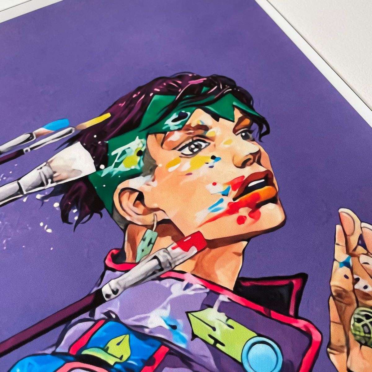 額付きポスター】JOJO ジョジョの奇妙な冒険 岸辺露伴①(新品) アート