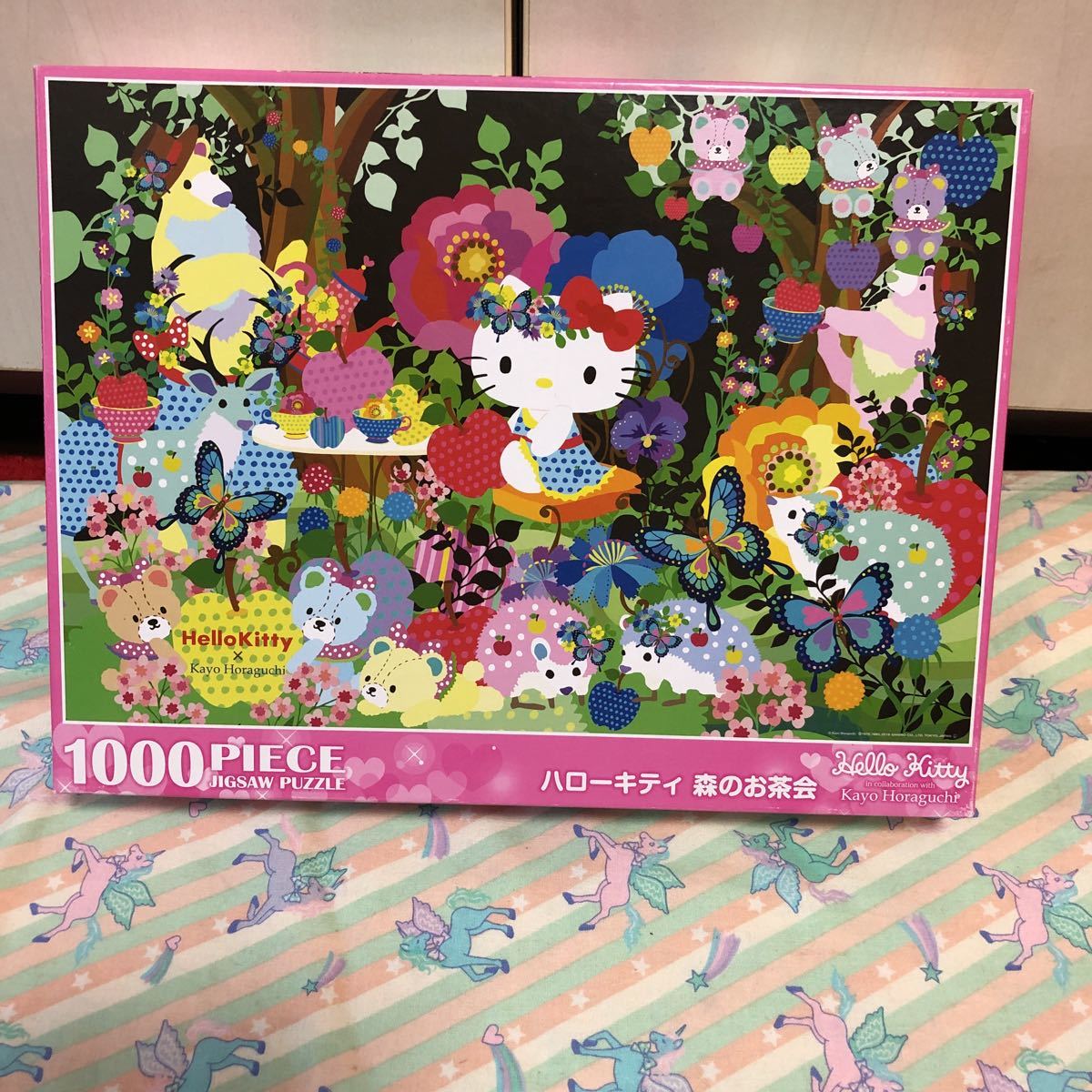 ハローキティ キティ キティちゃん ホラグチカヨ 森のお茶会 パズル