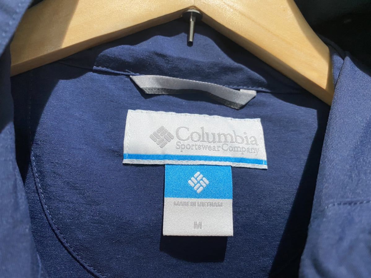 Columbia コロンビア マウンテンパーカー ネイビー sizeM レディース