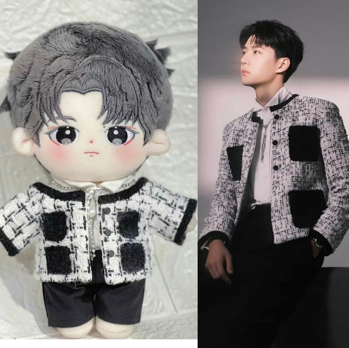 一博誕生日セール 本体のみ 王一博 ぬいぐるみ 20cm 博君一肖 本体 CH