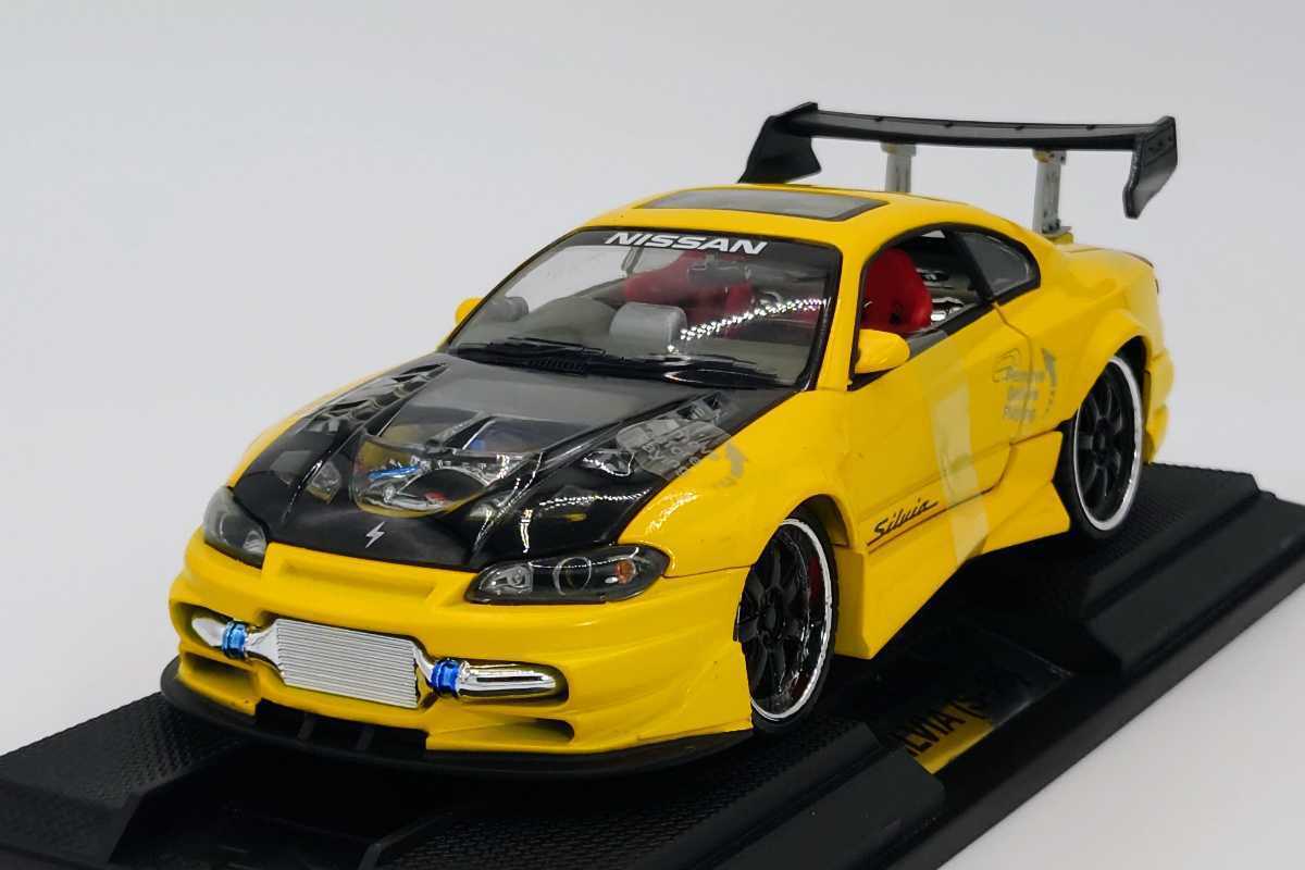 Yahoo!オークション - 廃盤 希少品 KENTOYS 日産 シルビア S15 1/24