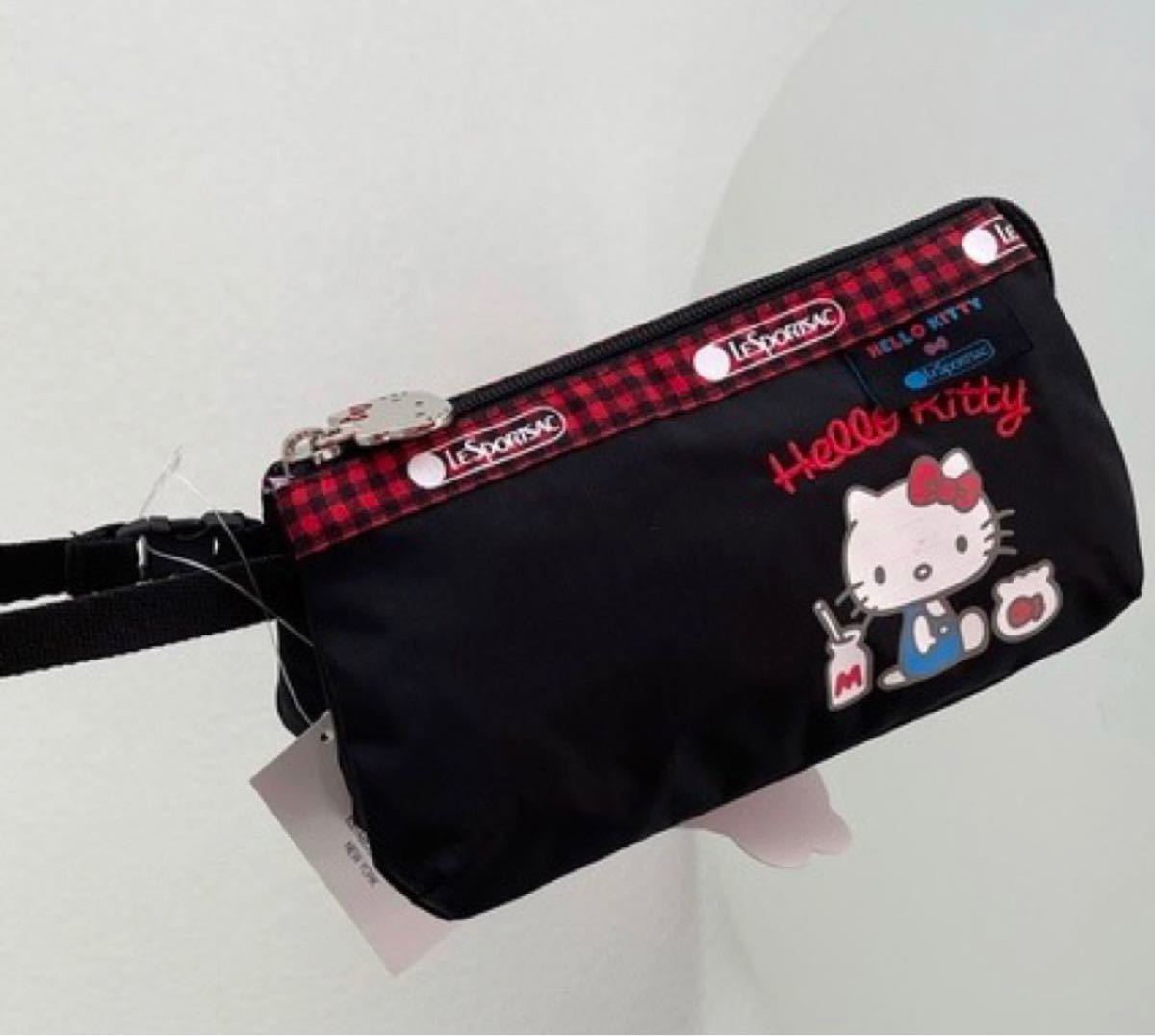 新品 LeSportsac レスポートサック ハローキティ フェイバリッツ 3つ口