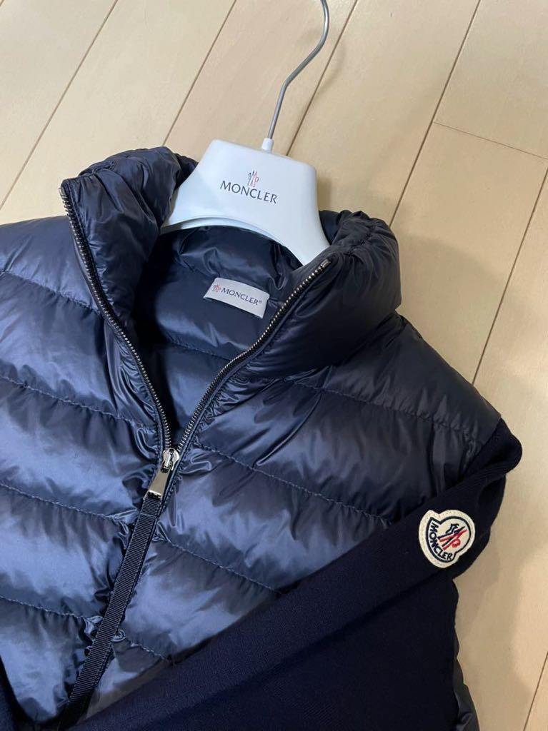 モンクレール MONCLER ハイブリッドダウンニット 2020年〜21年秋冬