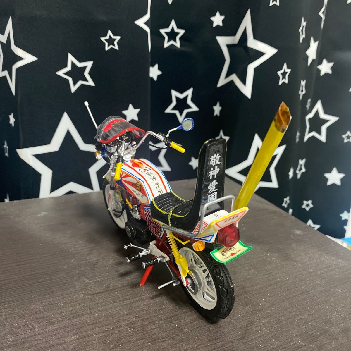 アオシマ 1/12 旧単車會 ときめき30 HAWK III 改 HONDA バブ III 族車