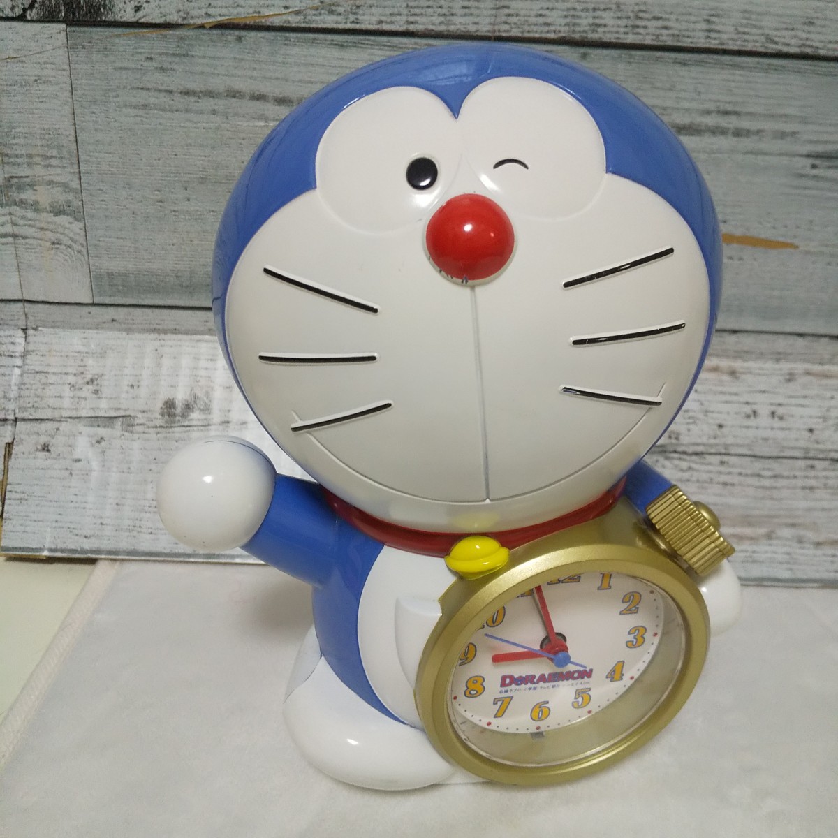 希少レア】ドラえもん おしゃべり 目覚まし時計 大山のぶ代 昭和レトロ
