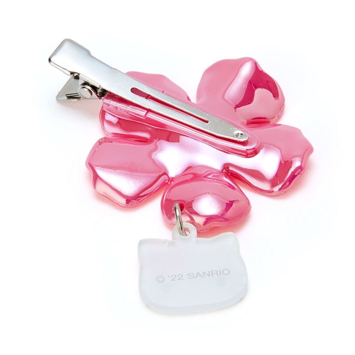 新品 サンリオ 平成 コギャル ヘアクリップ 限定 ハイビスカス 新発売