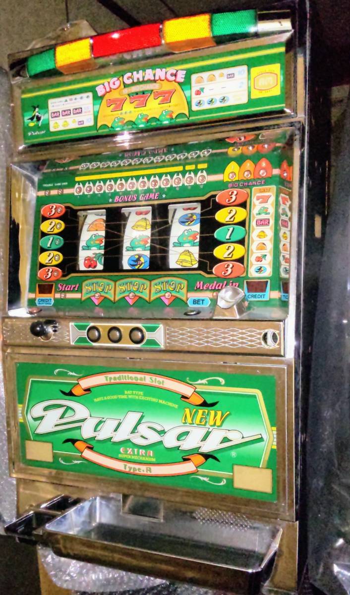 Yahoo!オークション - 山佐4号機 ニューパルサー 初代緑パネル ジャン