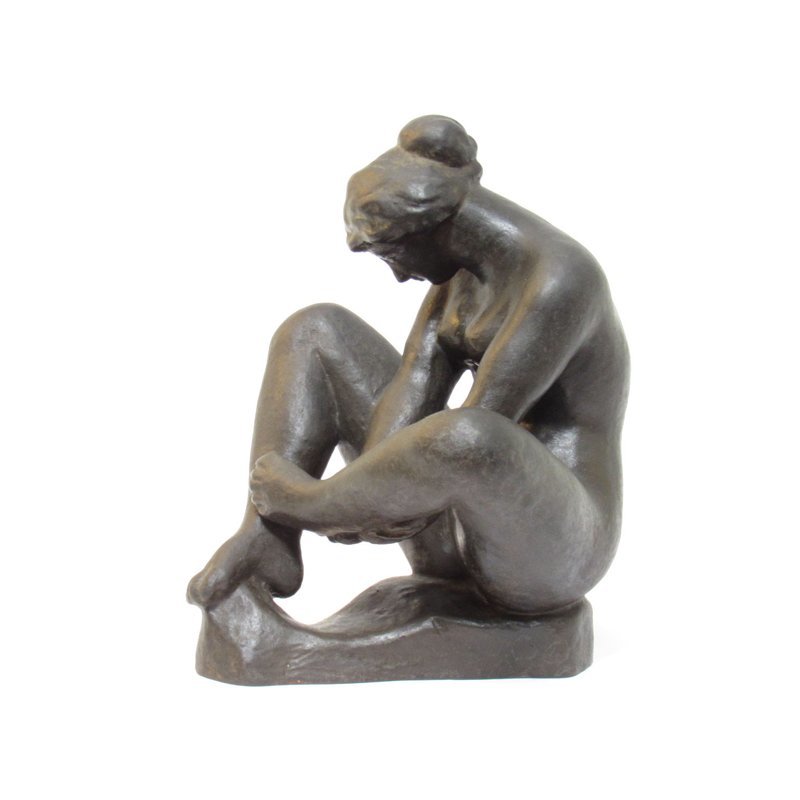 Yahoo!オークション - 【GINZA絵画館】マイヨール ブロンズ彫刻像・裸