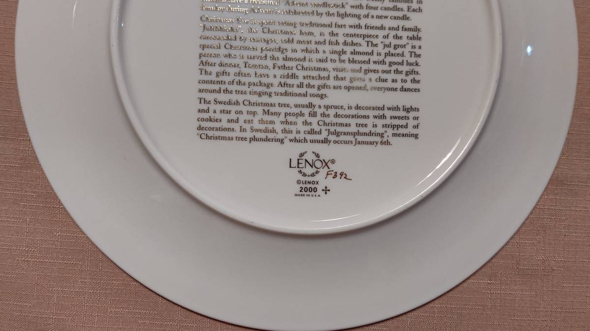 2000年 限定 リミテッドエディション 米国製 LENOX レノックス