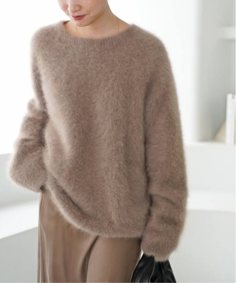 DUET クルーネックセーター キャメル Deuxieme Classe ドゥーズィエム