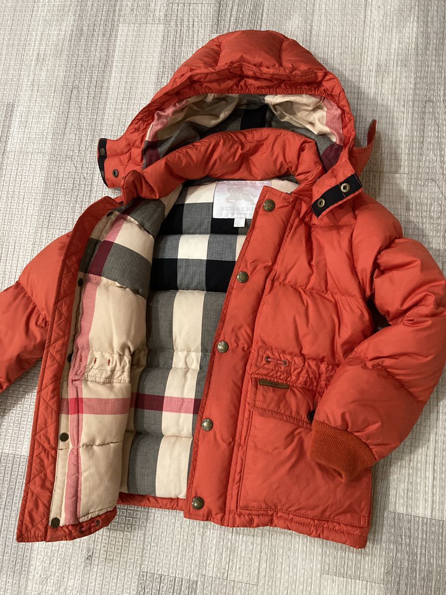 秋冬】BURBERRYCHILDREN バーバリーチルドレン キッズ8Y128 肉厚ダウン
