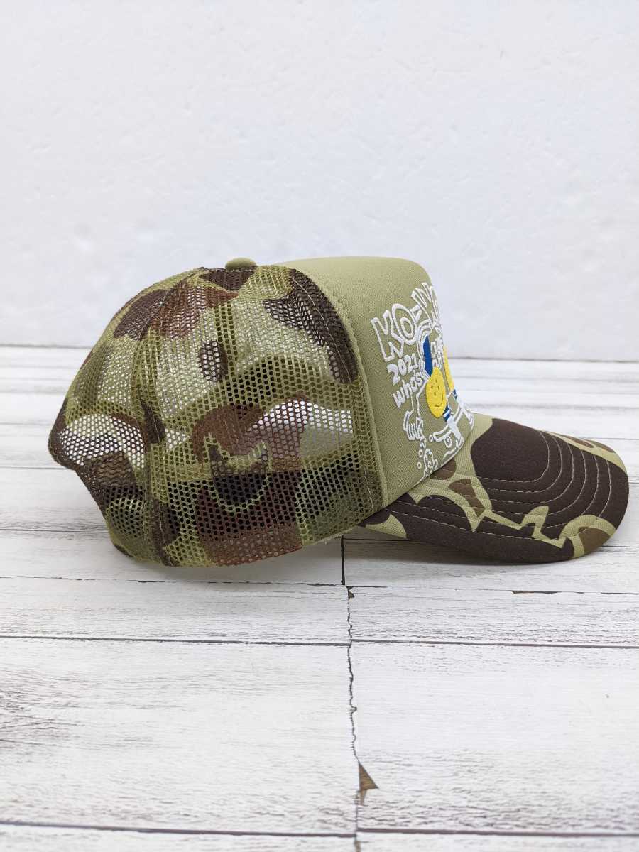 ∀ 美品 KAPITAL キャピタル knee Kid on the block 迷彩 トラックCAP