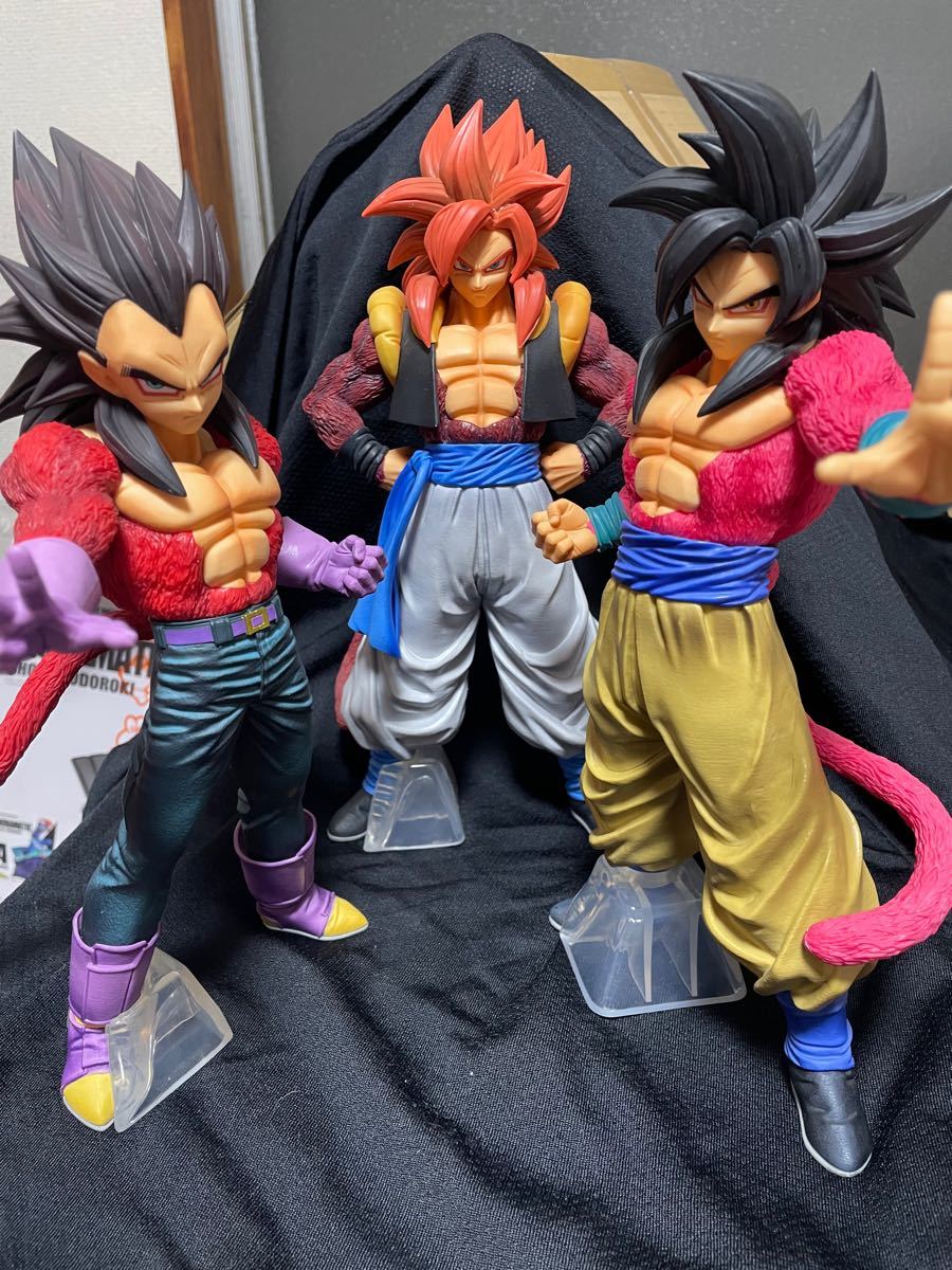 ドラゴンボール一番くじ グレイテストサイヤン A賞ゴジータ4 B賞孫悟空