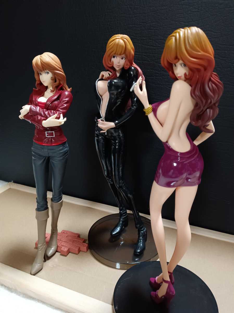 峰不二子 フィギュアセット GROOVY BABY SHOT 他 ルパン三世 峰不二子