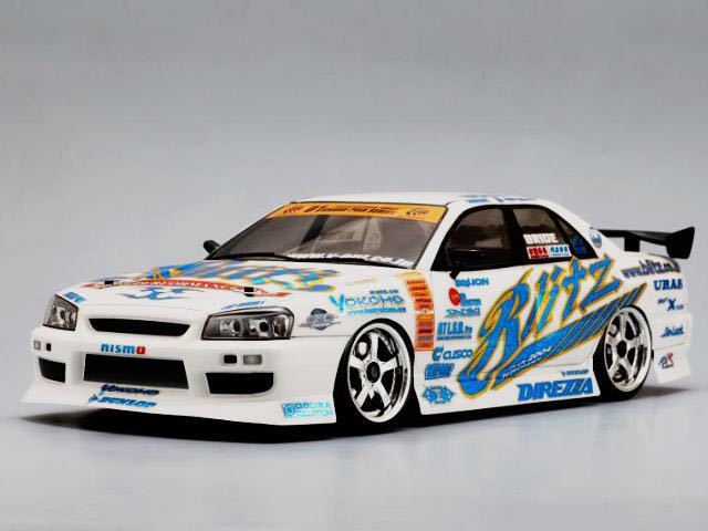 Yahoo!オークション - ヨコモ SD-BLBS BLITZ ER34 D1 SPEC ボディ フル