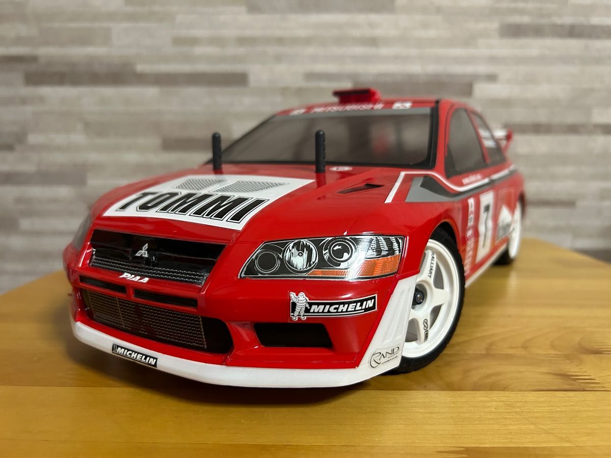 タミヤ 三菱 ランサー エボリューション Ⅶ 1/10 ラジコン ボディ
