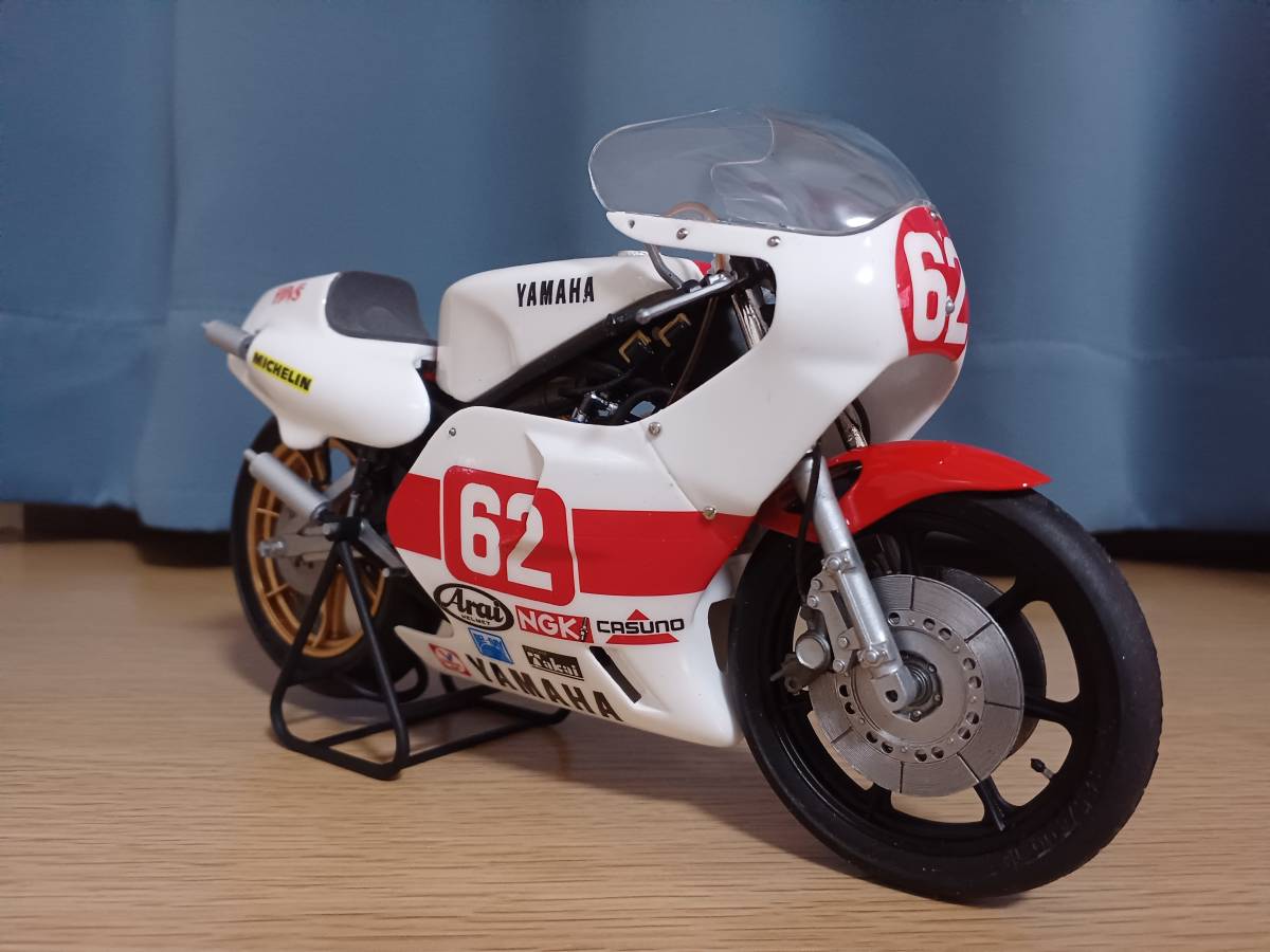 Yahoo!オークション - タミヤ 1/12 ヤマハ 81 TZ500 後方排気 完成品