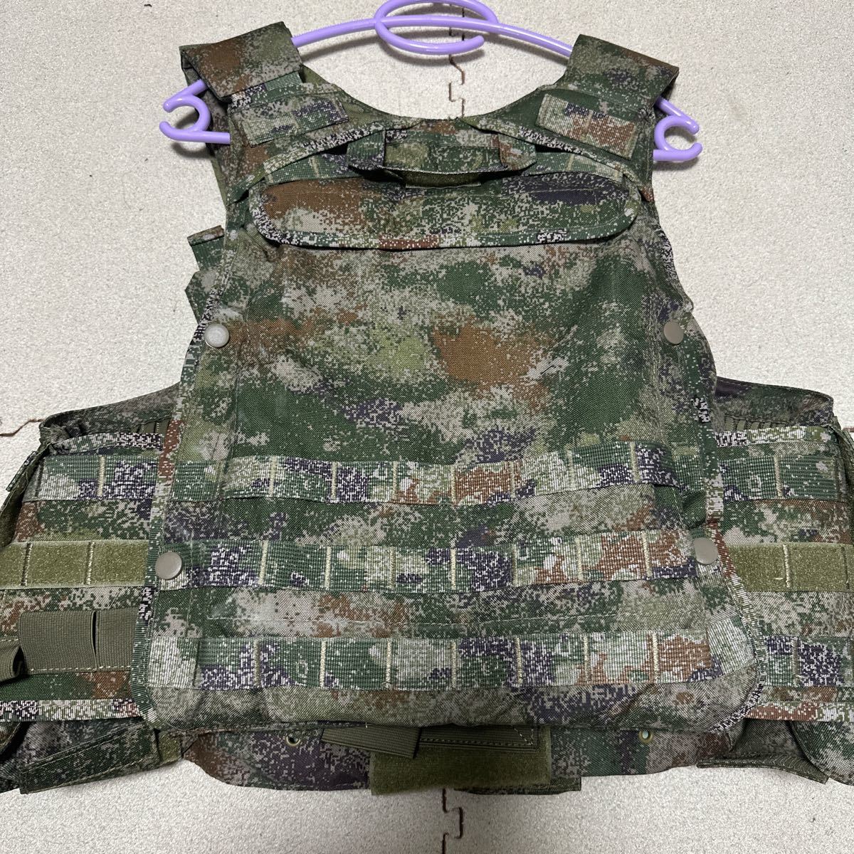 中国軍本物 21式タクティカルベスト 星空迷彩｜Yahoo!フリマ（旧PayPay