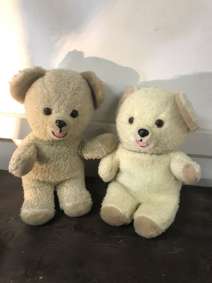 Yahoo!オークション - 昭和レトロ ぬいぐるみ 可愛い くま 熊 モコモコ