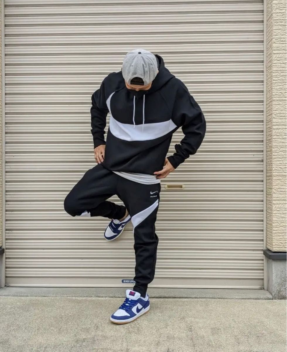 ナイキ NIKE ビッグスウッシュ パーカー スウェットパンツ 上下セット