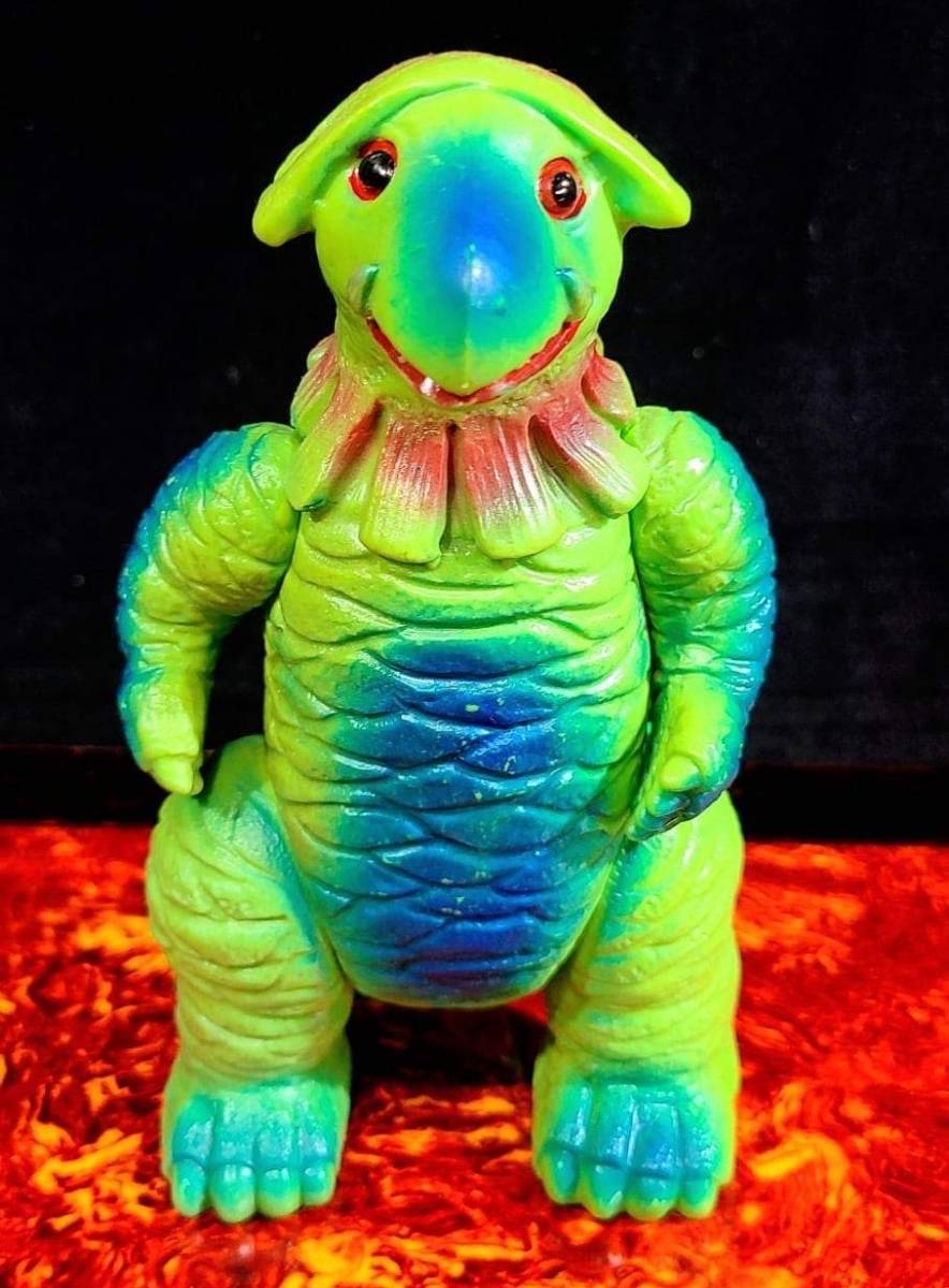 Yahoo!オークション - 当時物 ブルマァク ゴキネズラ 怪獣 ソフビ 帰っ